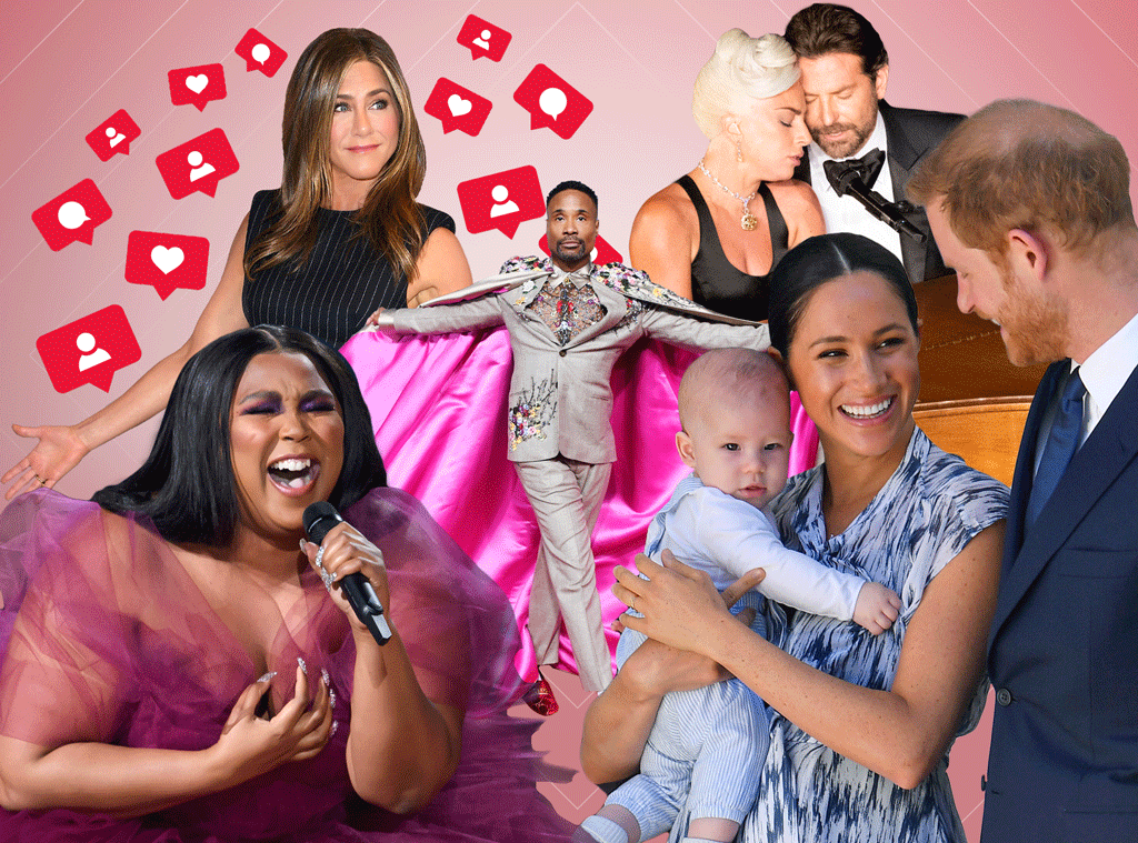 Pop Culture Moments We're Thankful For: Jennifer Aniston, Lizzo, Meghan Markle, Archie, Lady Gaga, Bradley Cooper, Billy Porter Pop Culture Moments We're Thankful For: Jennifer Aniston, Lizzo, Meghan Markle, Archie, Lady Gaga, Bradley Cooper, Billy Porter